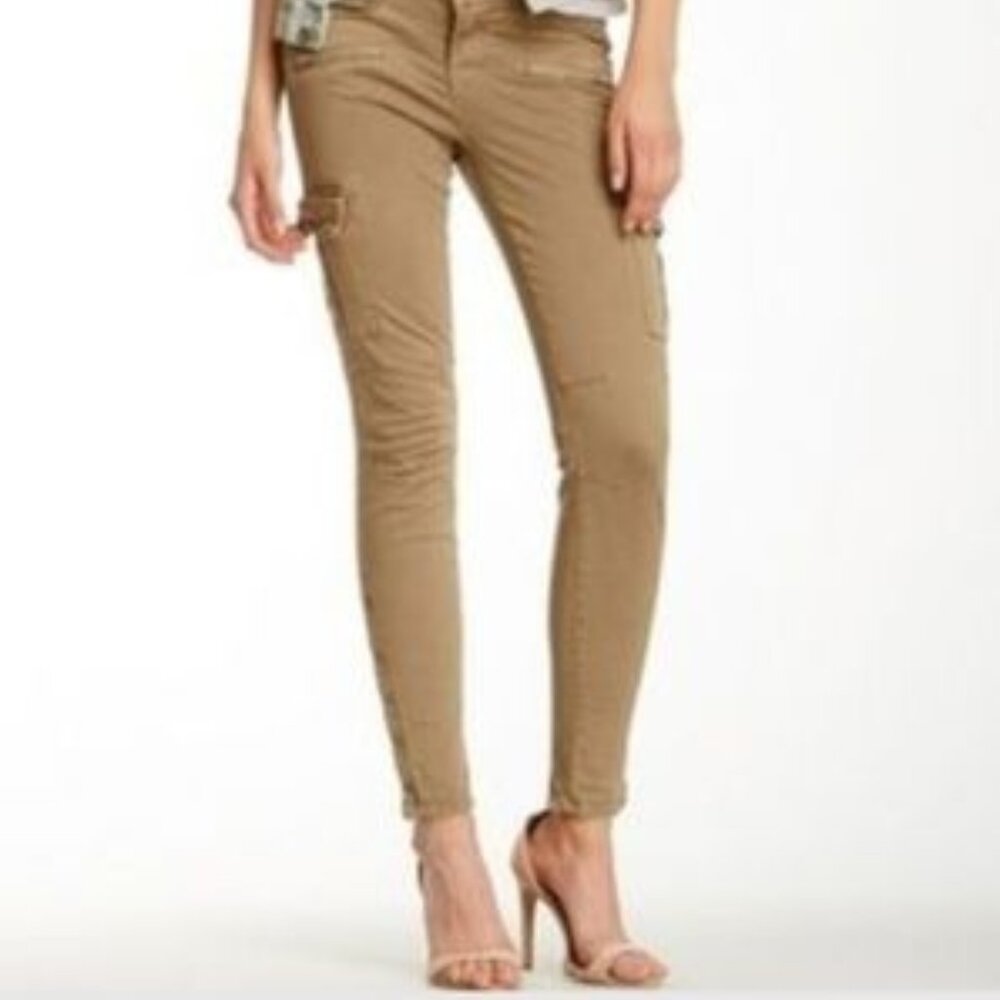 J Brand Grayson Skinny Cargo Pants - Willow Green Sz. 31
